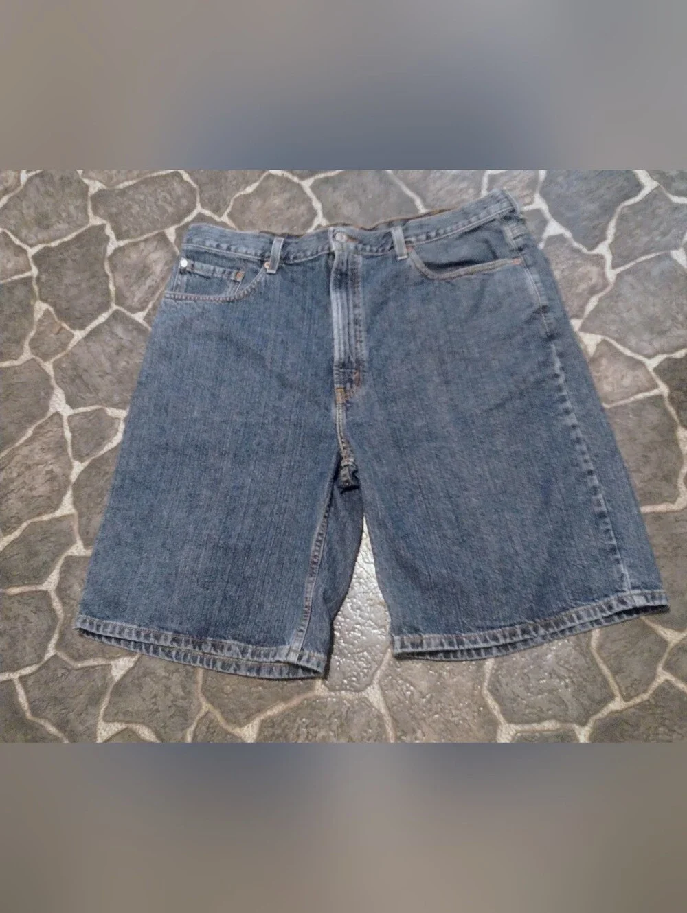 LEVIS 550 mens relaxed fit jeans shorts size 40 VINTAGE 90S